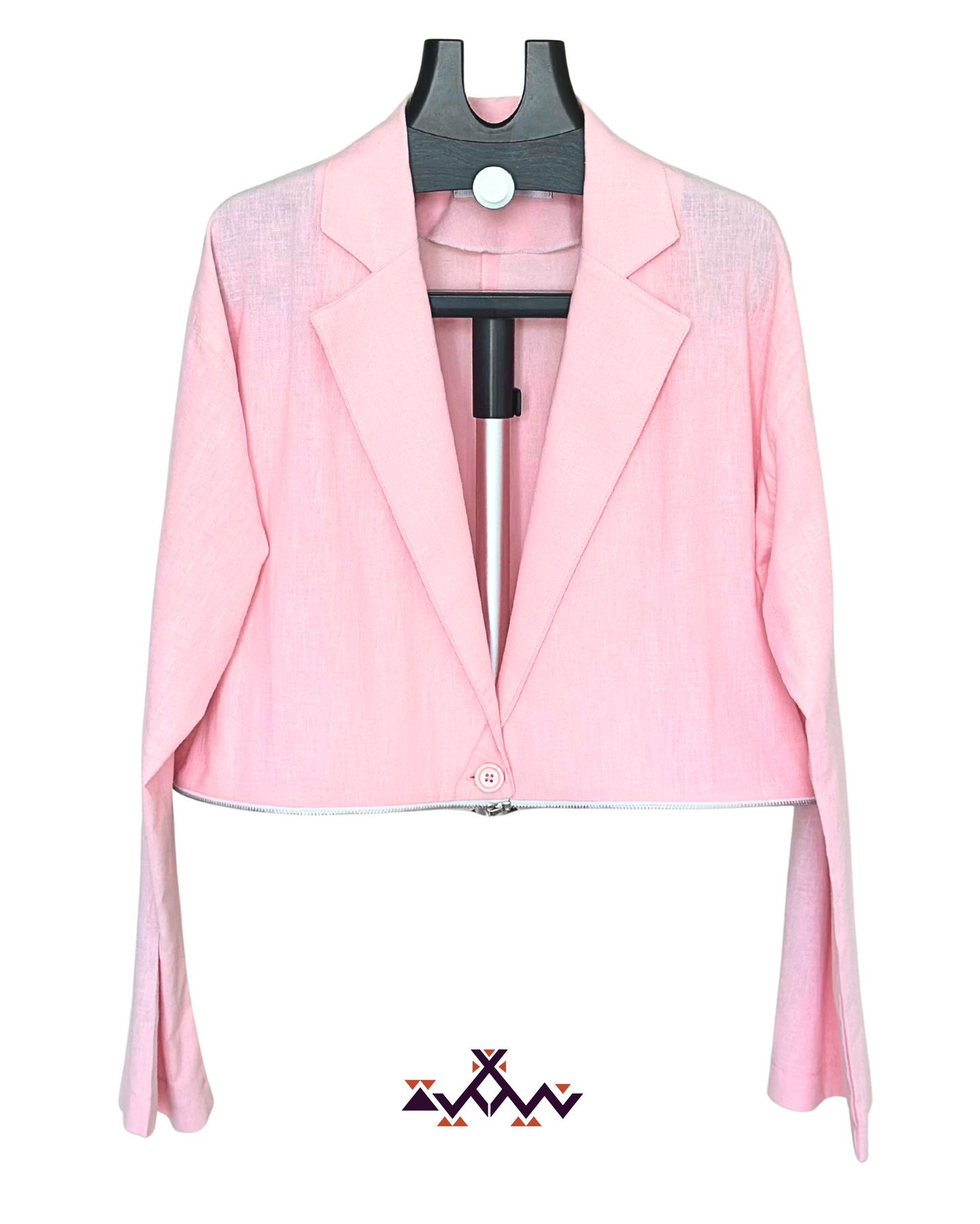 Nyllya Rose Breeze Zipper Blazer