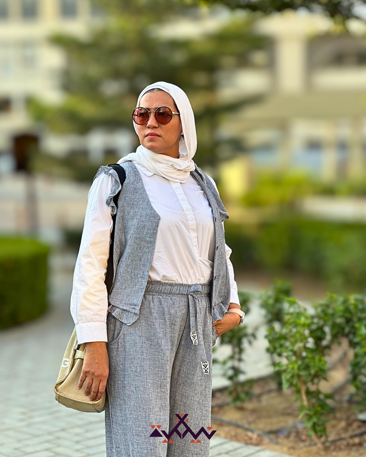 Nyllya Silver Haze waist coat