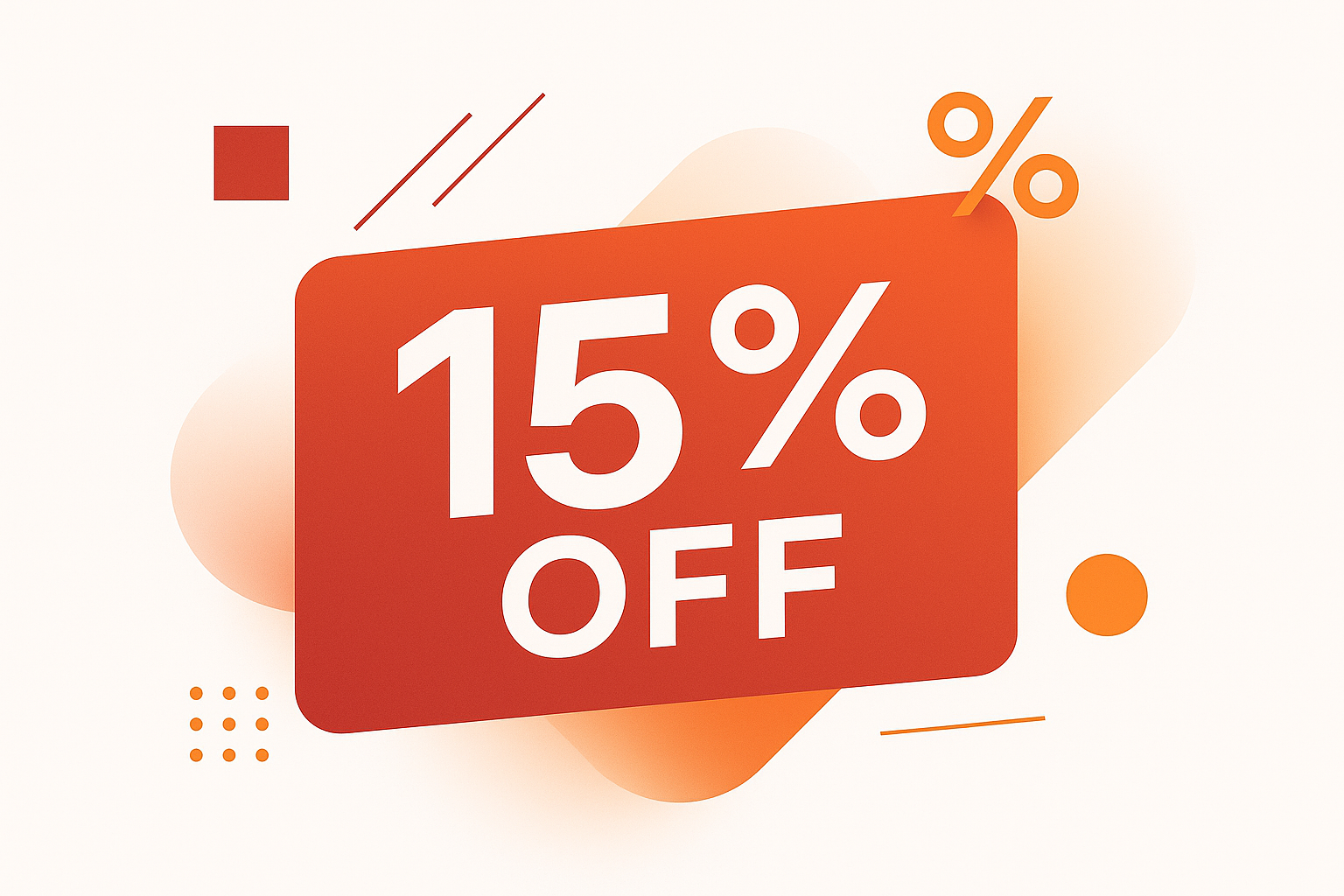15% discount