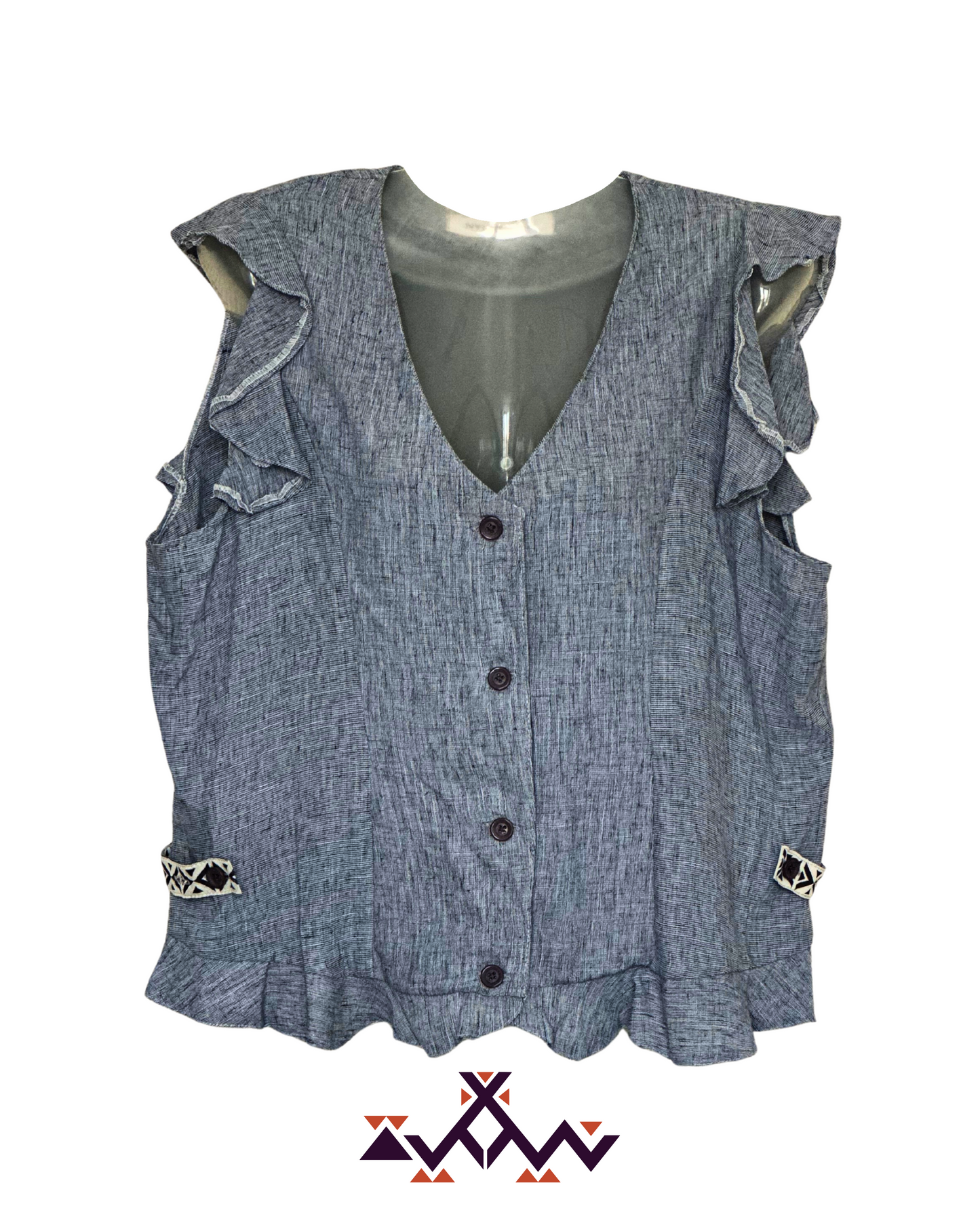 Nyllya Silver Haze waist coat