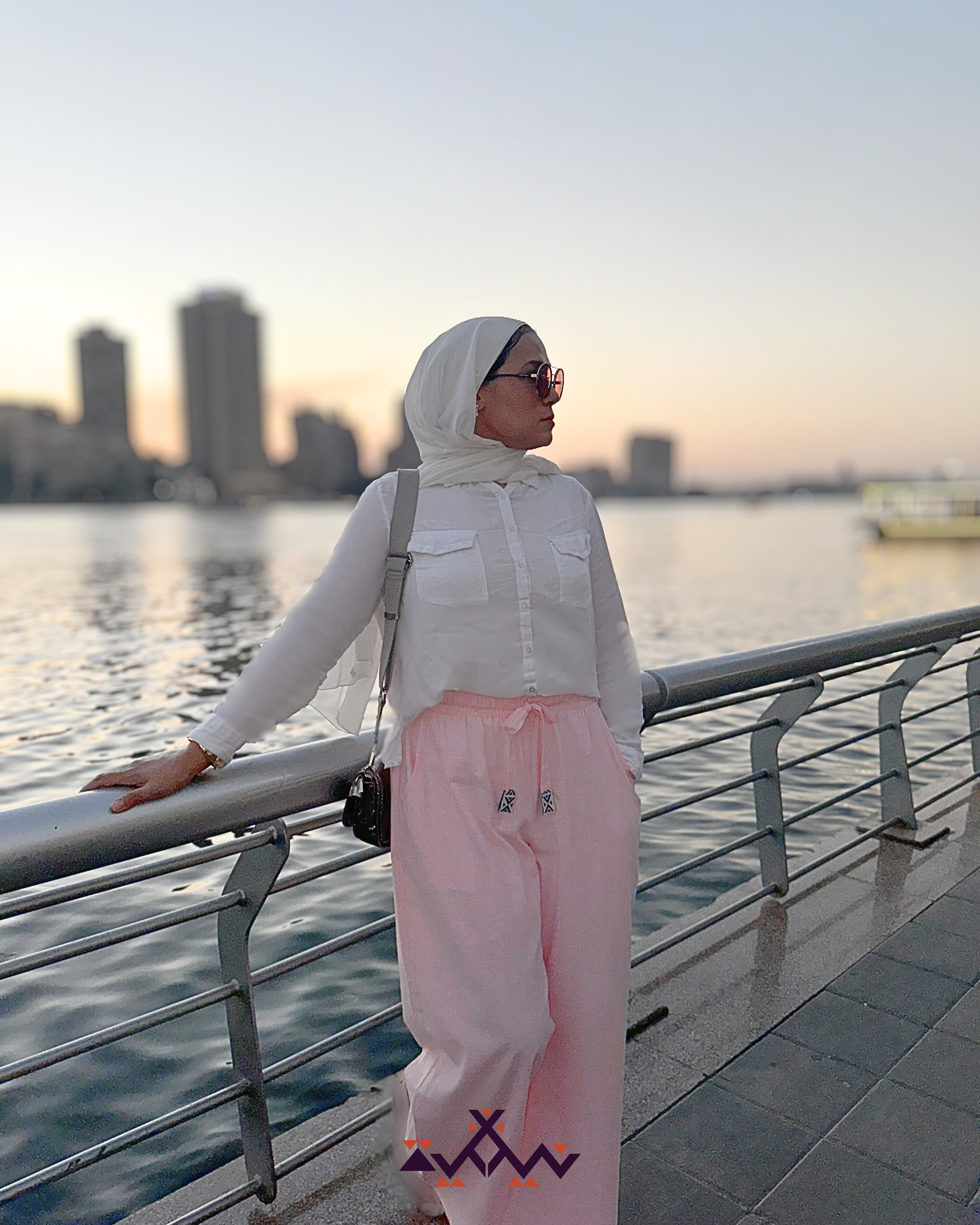 Nyllya wide leg linen pants